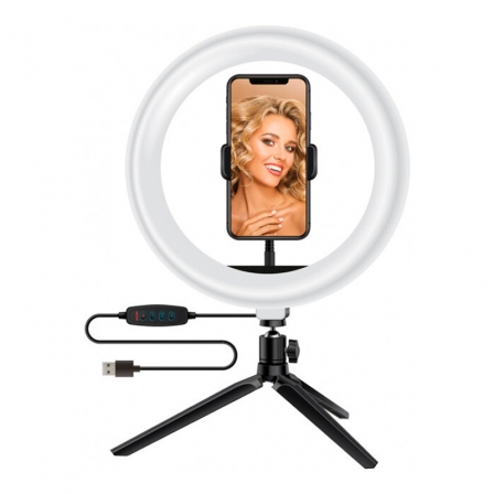 Комплект блогера Acclab 2в1 Ring of Light AL-LR101 (1283126502033) Black, Черный
Комплект блогера Acclab 2в1 Ring of Light AL-LR101 (1283126502033) Black, Черный