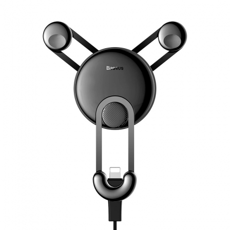 Автомобильный держатель для смартфона Baseus YY Holder With USB Cable For IP Black (SULYY-01), Черный
Автомобильный держатель для смартфона Baseus YY Holder With USB Cable For IP Black (SULYY-01), Черный