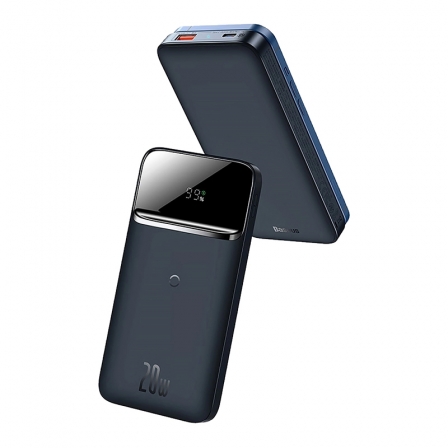 Внешний аккумулятор Baseus Magnetic wireless quick charging power bank 10000mAh 20W Blue (PPMT-03), Синий
Внешний аккумулятор Baseus Magnetic wireless quick charging power bank 10000mAh 20W Blue (PPMT-03), Синий