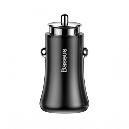Автомобильное зарядное устройство Baseus Gentleman 4.8A Dual-USB Black (CCALL-GB01), Черный
Автомобильное зарядное устройство Baseus Gentleman 4.8A Dual-USB Black (CCALL-GB01), Черный