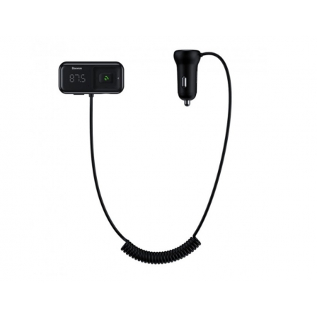 FM-трансмітер Baseus T-typed S-16 Wireless MP3 Car Charger (English) Black (CCTM-E01)
FM-трансмітер Baseus T-typed S-16 Wireless MP3 Car Charger (English) Black (CCTM-E01)
