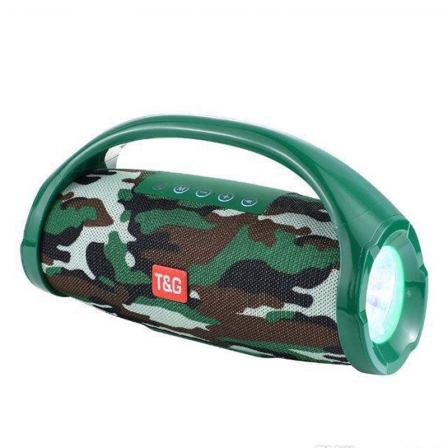 Портативная Bluetooth-колонка TG-136 Military, Зелёный
Портативная Bluetooth-колонка TG-136 Military, Зелёный