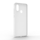Чехол-накладка Xiaomi Mi8 Monochromatic White