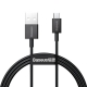 Кабель Baseus Superior Series Fast Charging Data Cable USB to Micro 2A 1m Black