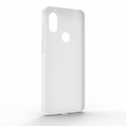 Чехол-накладка Xiaomi Redmi Note 6 Pro Monochromatic White