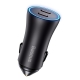 Автомобільний зарядний пристрій Baseus Golden Contactor Pro Dual Fast Charger Car Charger C+C 40W Dark Gray