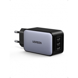 Зарядний пристрій Ugreen X556 Nexode 65W GaNInfinity 3-Port USB-C Black (35529)