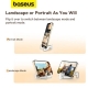 Подставка для смартфона Baseus Portable Series Folding Moon (B10556600211-00)