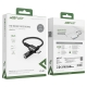 Кабель-перехiдник ACEFAST C1-07 USB-C to 3.5mm aluminum alloy headphones adapter cable Black