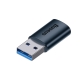 Адаптер Baseus Ingenuity Series Mini OTG Adaptor USB 3.1 to Type-C  Blue