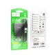 Мережевий зарядний пристрій з кабелем HOCO C141A Smart dual-port charger set(Type-C) Black