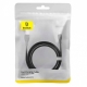 Кабель Baseus Pudding Series Fast Charging Cable USB to Type-C 100W 1.2m Cluster Black