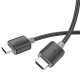 Кабель HOCO US08 HDTV 2.0 male-to-male 4K HD data cable(L2M) Black