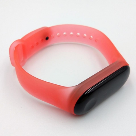 

Ремешок Xiaomi Mi Band 3 и Mi Band 4 Glass Red, Красный