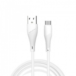 Кабель WUW-X196 USB Micro 2,4A 1m white