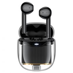 Бездротові навушники HOCO EW52 Lilly true wireless BT headset Black