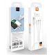 Кабель WUW-X179 3 in 1 charge cable  white