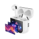 Бездротові навушники HOCO EW82 Sparkle true wireless touch screen BT headset White