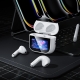 Бездротові навушники HOCO EW82 Sparkle true wireless touch screen BT headset White
