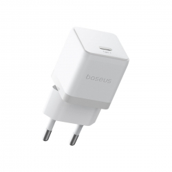 Мережевий зарядний пристрій Baseus Palm Fast Charger 1C 30W EU Moon White
