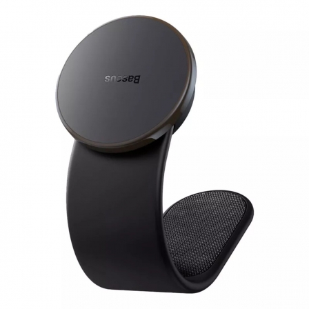 Автотримач для телефона з БЗП Baseus C02 Pro Series Magnetic Wireless Charging Car Mount Cluster Black