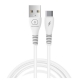 Кабель WUW-X195 USB Type-C 2,4A 1m white
