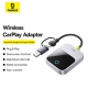 Адаптер Baseus SafeJourney Series Wireless CarPlay Adapter Space Grey
