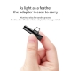 Кабель-перехiдник Baseus L41 Type-C(input) for Type-C female connectors+3.5 mm female Black