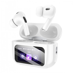 Бездротові навушники HOCO EW72 Lite Soar true wireless touch screen BT headset White
