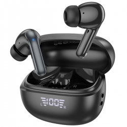 Бездротові навушники HOCO EQ5 Energy true wireless ANC+ENC noise reduction BT headset Black