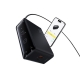 Мережевий зарядний пристрій з кабелем Baseus Baseus Digital GaN Intelligent Desktop Fast Charger 3C+U+DC 240W EU Cluster Black