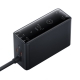 Мережевий зарядний пристрій з кабелем Baseus Baseus Digital GaN Intelligent Desktop Fast Charger 3C+U+DC 240W EU Cluster Black
