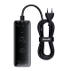 Мережевий зарядний пристрій з кабелем Baseus Baseus Digital GaN Intelligent Desktop Fast Charger 3C+U+DC 240W EU Cluster Black