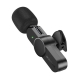 Бездротова мікрофонна система BOROFONE BFK12 Trophy lavalier wireless digital microphone Type-C Black