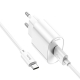 Мережевий зарядний пристрій з кабелем HOCO C109A Fighter single port QC3.0 charger set(Type-C) White