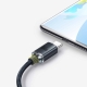 Кабель Baseus Crystal Shine Series Fast Charging Data Cable USB to Type-C 100W 1.2m Black