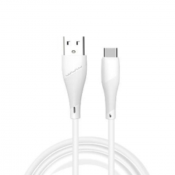 Кабель WUW-X196 USB Type-C 2,4А white