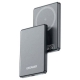 Зовнішній акумулятор (павербанк) Essager KR-W002 5000mAh Grey (EDY5K-YJ0A-Z)