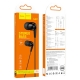 Навушники HOCO M97 Enjoy universal earphones with mic Black