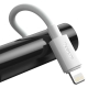 Кабель Baseus Simple Wisdom Data Cable Kit USB to iP PD 20W (2PCS/Set）1.5m White