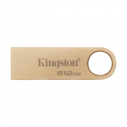 Флеш-накопичувач Kingston USB 3.2 SE9 G3 512GB 220MB/s Metal/Gold