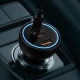 Автомобільний зарядний пристрій Baseus Qualcomm Quick Charge 5 Technology Multi-Port Fast Charge Car Charger C+C+U 160W set Gray
