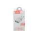 Мережевий зарядний пристрій HOCO C12 Smart dual USB charger 12W White