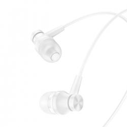 Навушники BOROFONE BM67 Talent universal earphones with mis White