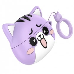 Бездротові навушники HOCO EW48 True wireless stereo headset Purple Cat
