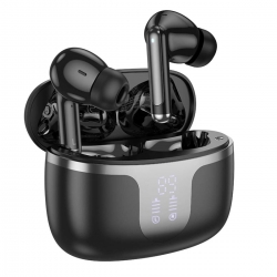 Бездротові навушники HOCO EQ10 Plus Harmony true wireless ANC+ENC Noise Reduction BT headset Black