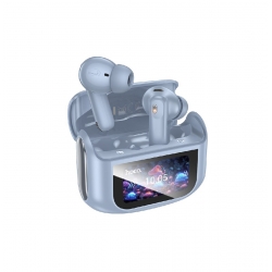 Бездротові навушники HOCO EQ21 Sandy true wireless ANC+ENC noise reduction touch screen BT headset Blue Star
