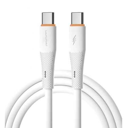 Кабель WUW-X225 Type-C to Type-C PD 65W white
