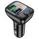 АЗП з FM-модулятором BOROFONE BC41 Eminency QC3.0 Car BT FM transmitter 18W Black 8525500090