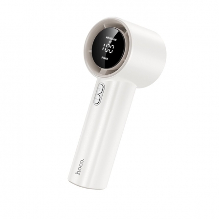 Вентилятор HOCO HX64 3600 mAh Hurricane high speed handheld fan White